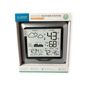 308-1417 La Crosse Technology Atomic Forecast Weather Station with TX141TH-BV3